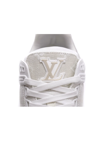 Louis Vuitton Trainer White Denim MS0241