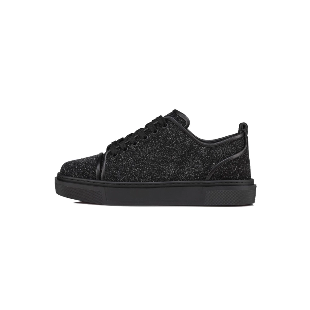 Christian Louboutin Adolon Junior Panelled Leather Low-top Trainers 3220991BK01