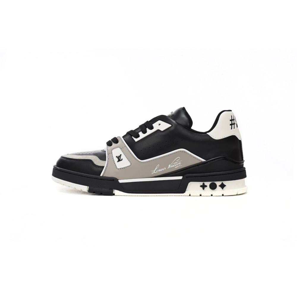 Louis Vuitton Trainer Cowboy Black Gray 1AAHS3