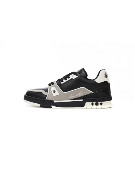 Louis Vuitton Trainer Cowboy Black Gray 1AAHS3
