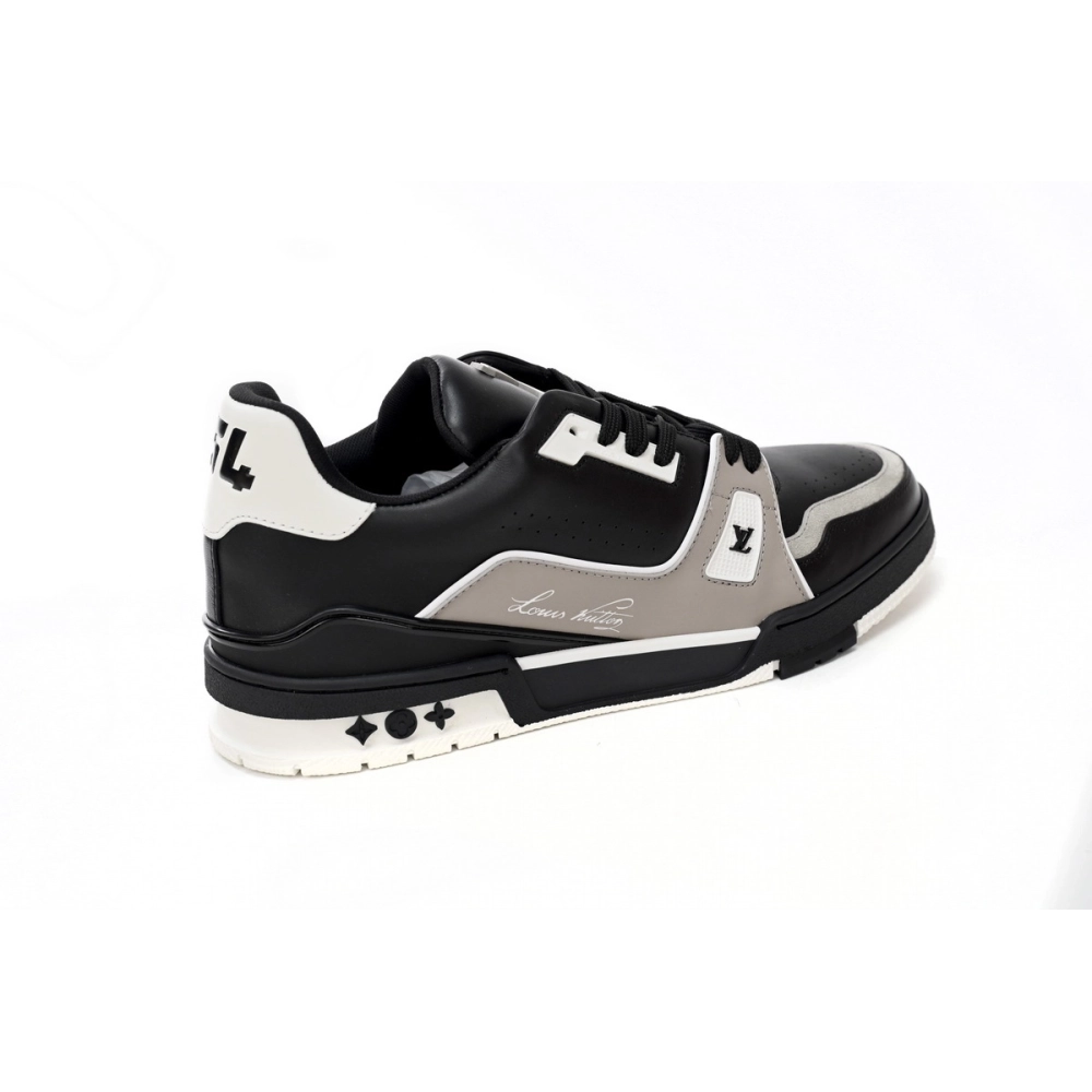 Louis Vuitton Trainer Cowboy Black Gray 1AAHS3