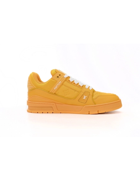 Louis Vuitton Trainer Yellow Embossed Monogram 1AARG0