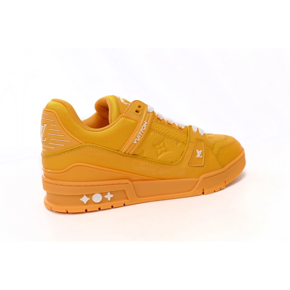 Louis Vuitton Trainer Yellow Embossed Monogram 1AARG0