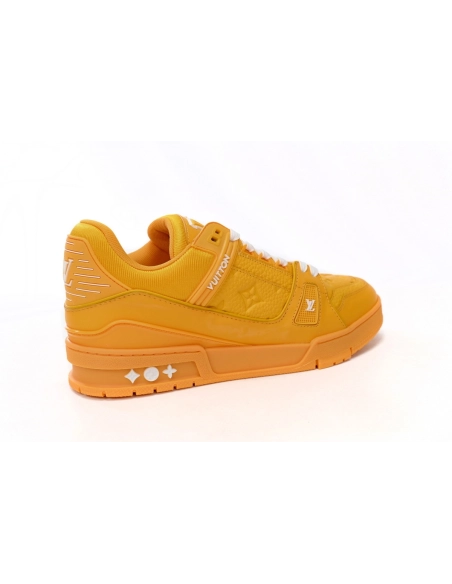 Louis Vuitton Trainer Yellow Embossed Monogram 1AARG0