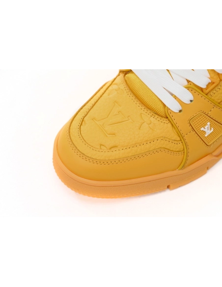 Louis Vuitton Trainer Yellow Embossed Monogram 1AARG0