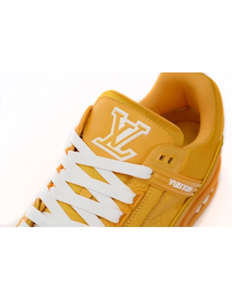Louis Vuitton Trainer Yellow Embossed Monogram 1AARG0