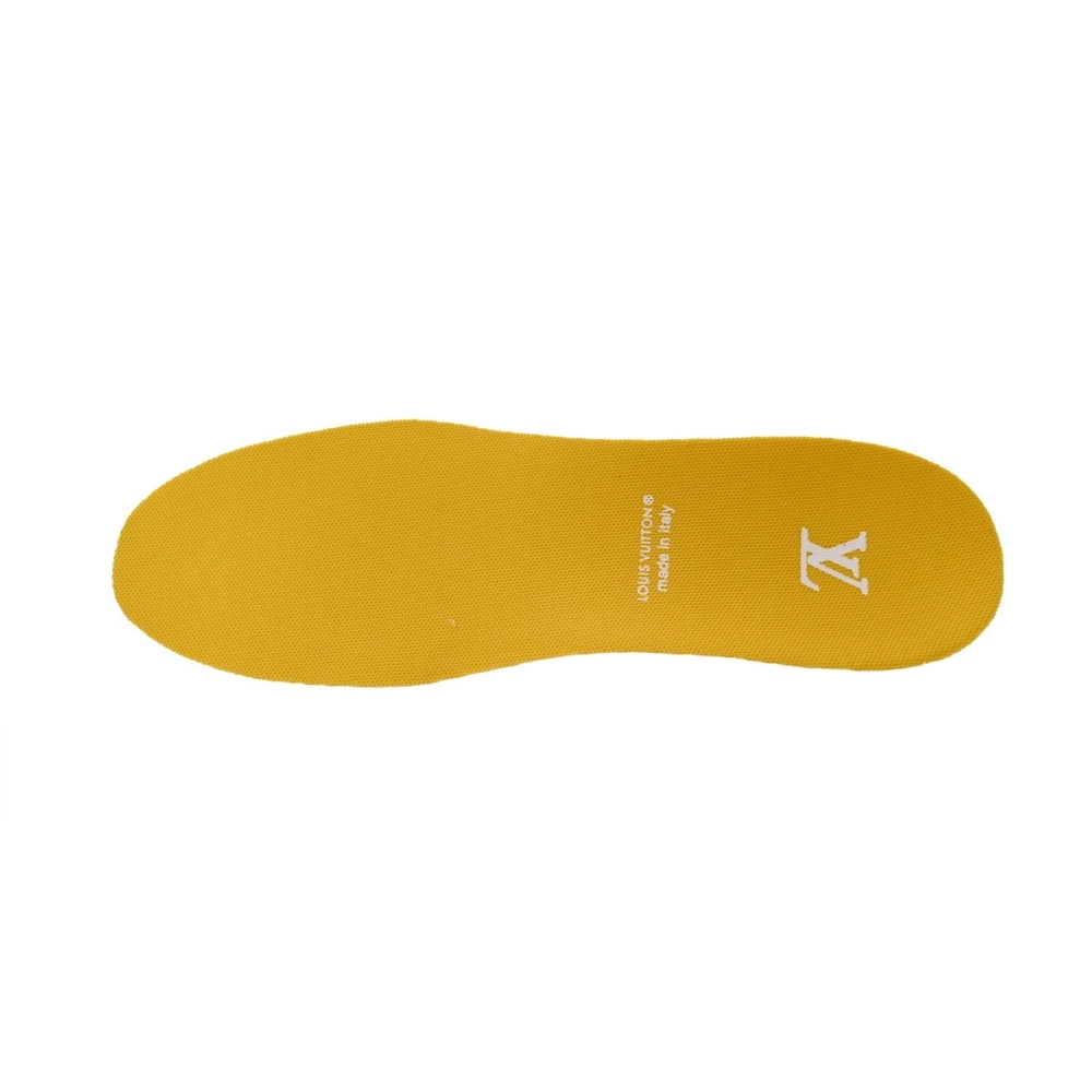 Louis Vuitton Trainer Yellow Embossed Monogram 1AARG0