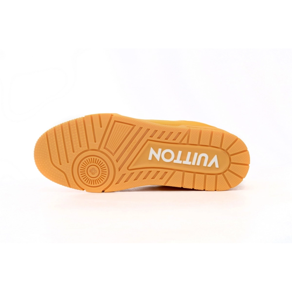 Louis Vuitton Trainer Yellow Embossed Monogram 1AARG0