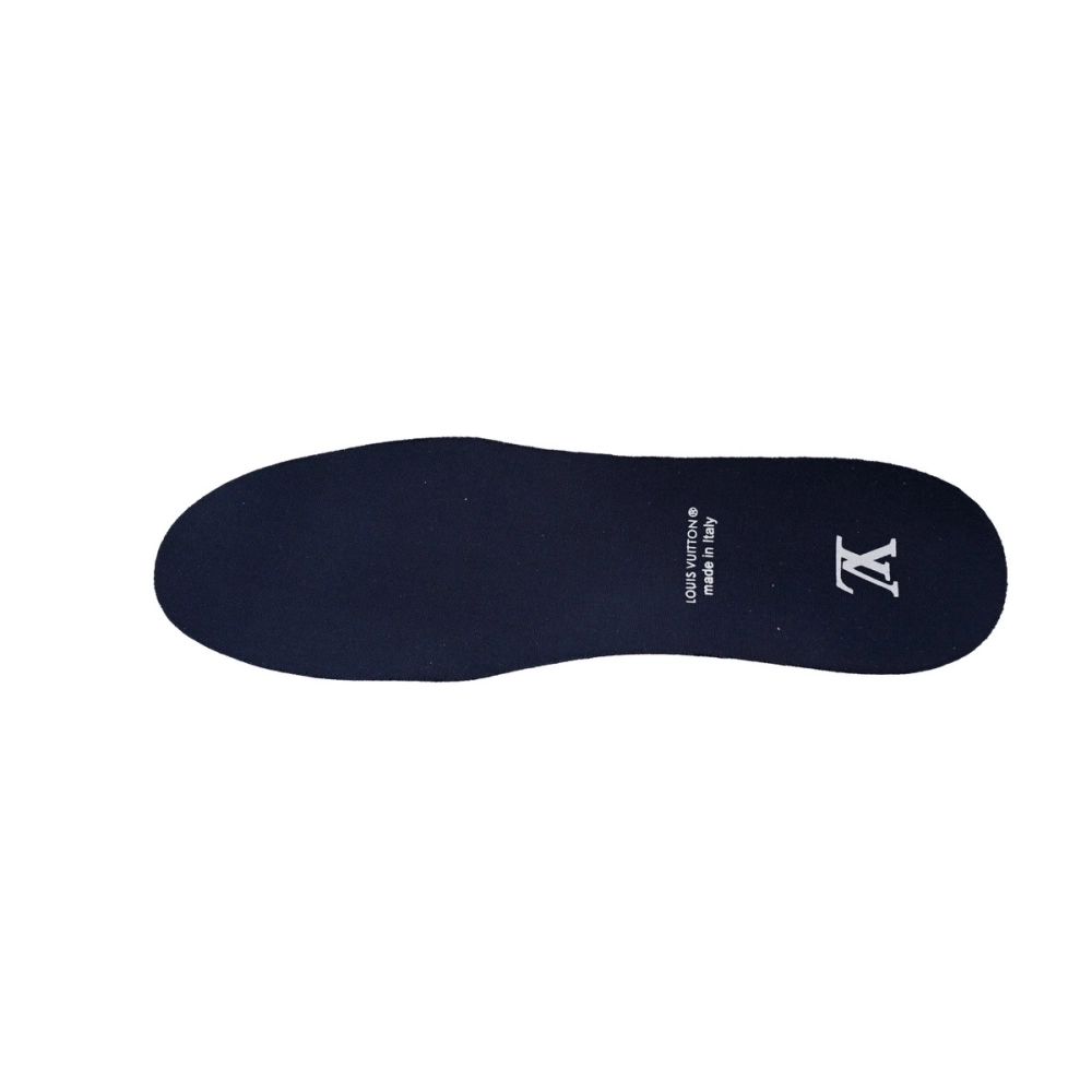 Louis Vuitton Trainer All Blue Dark Dlue Lychee Pattern 1ABFA9