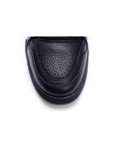 Louis Vuitton Trainer Black Litchi Pattern FD0226