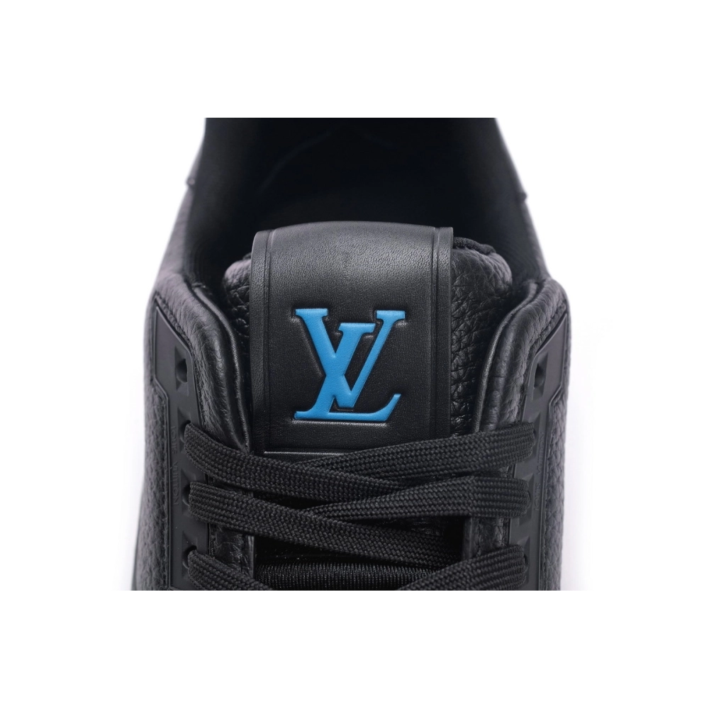 Louis Vuitton Trainer Black Litchi Pattern FD0226