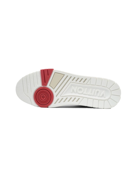 Louis Vuitton Trainer 54 Signature White Red 1ABFBE