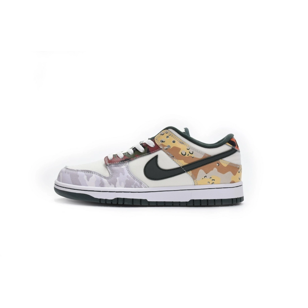 Nike Dunk Low SE Sail Multi-Camo DH0957-100