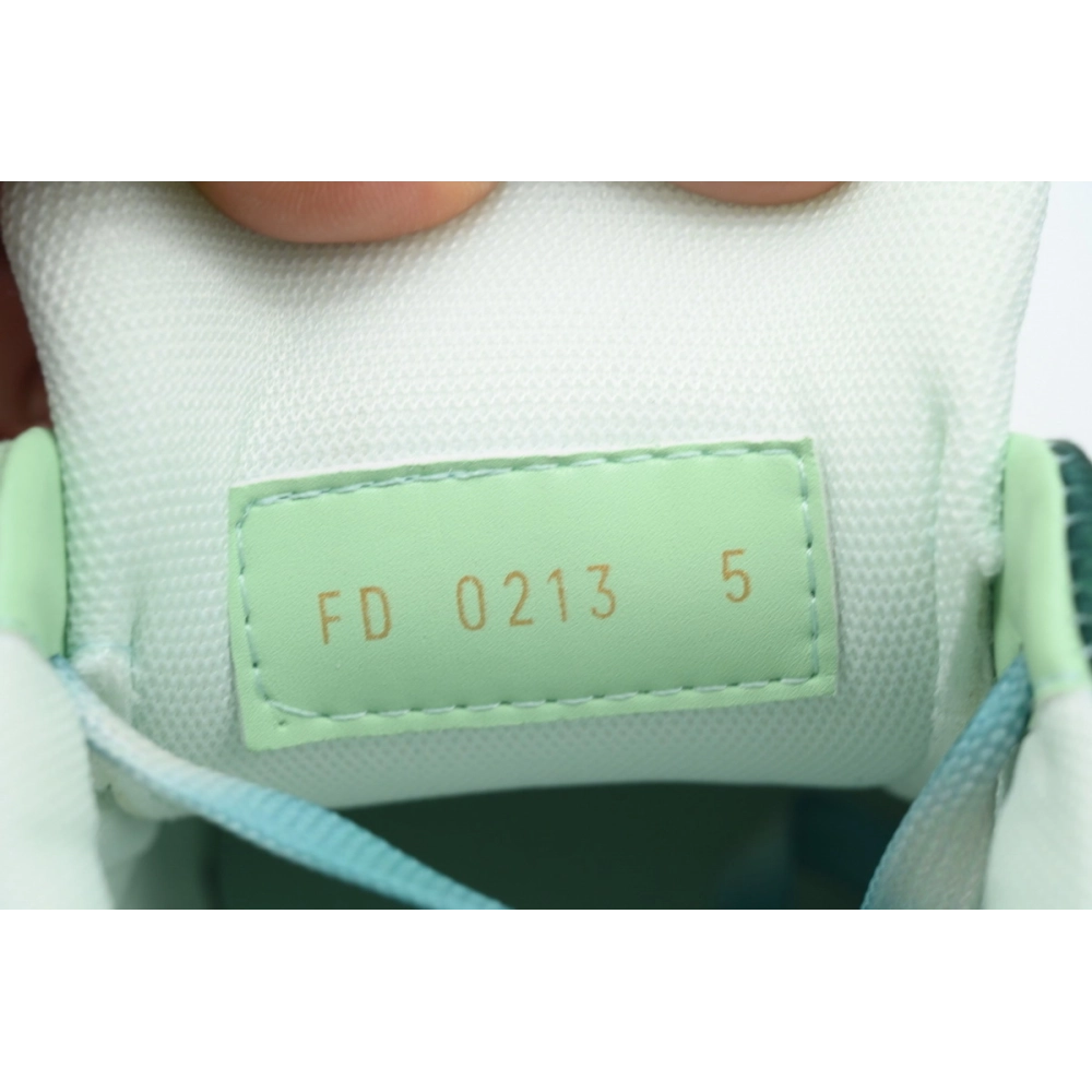 Louis Vuitton Trainer Sneaker Rendering Green 1ACVNX