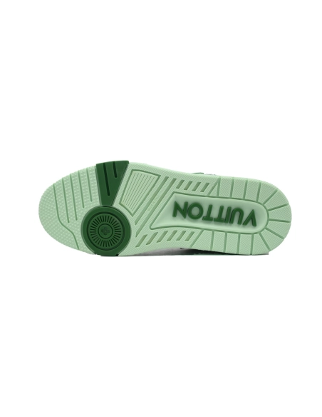 Louis Vuitton Trainer Sneaker Rendering Green 1ACVNX