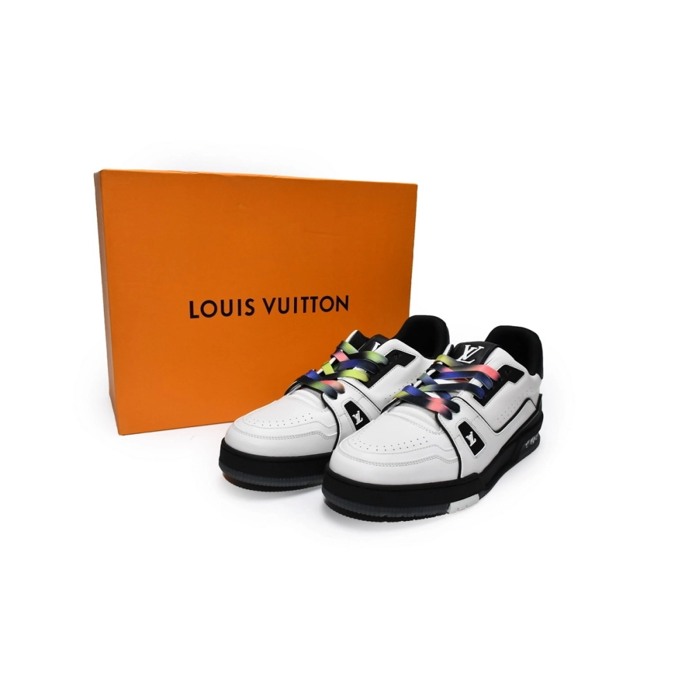 Louis Vuitton Trainer Black and White 1A9ADA