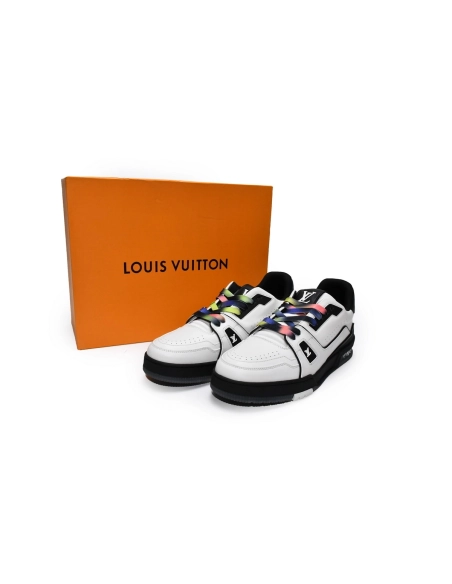 Louis Vuitton Trainer Black and White 1A9ADA