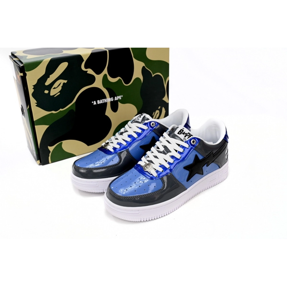 A Bathing Ape Bape Sta Low Navy Color Combo 1H20191046-NVY