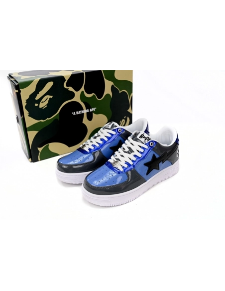 A Bathing Ape Bape Sta Low Navy Color Combo 1H20191046-NVY
