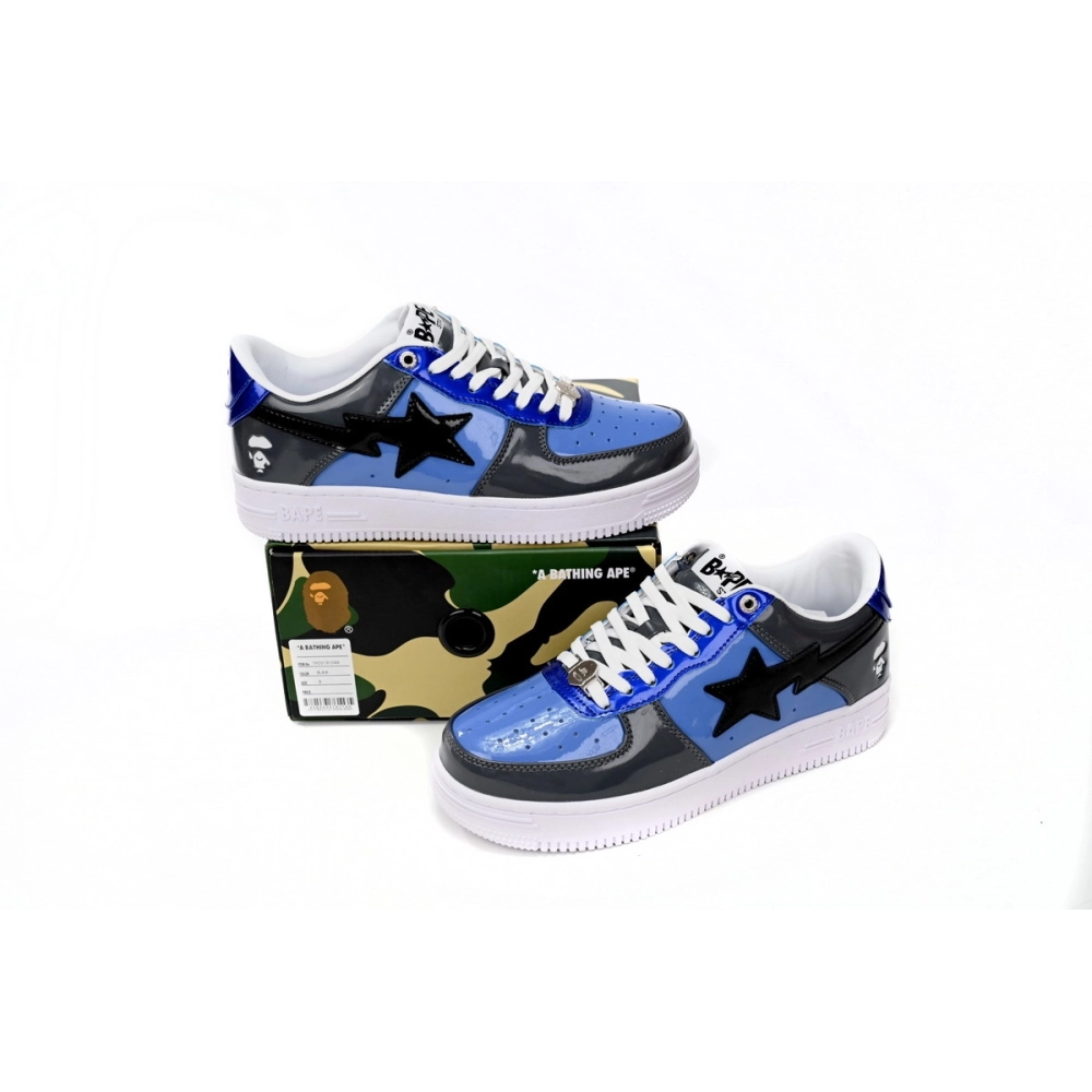 A Bathing Ape Bape Sta Low Navy Color Combo 1H20191046-NVY