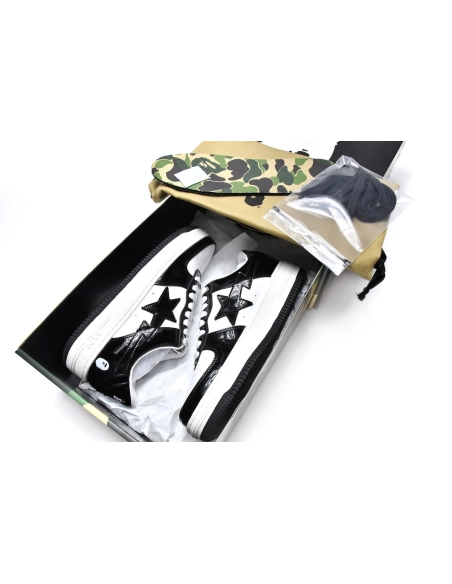 A Bathing Ape Bape SK8 Sta Black 001FWH701001_BLK_A