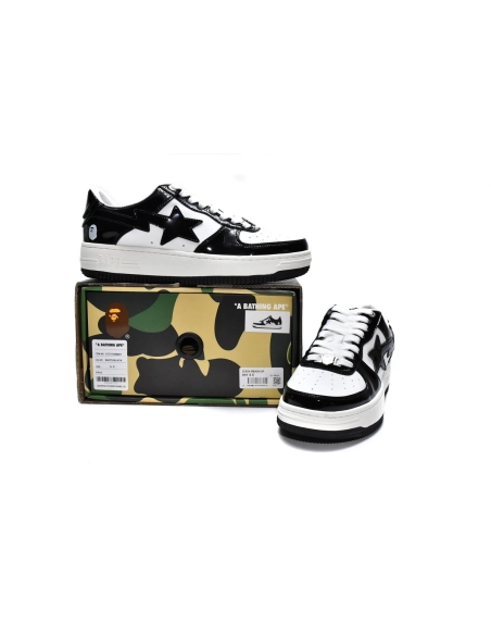 A Bathing Ape Bape SK8 Sta Black 001FWH701001_BLK_A