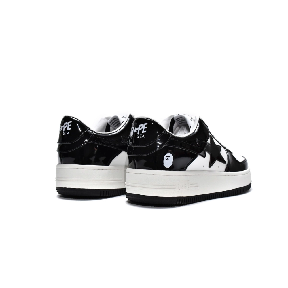 A Bathing Ape Bape SK8 Sta Black 001FWH701001_BLK_A
