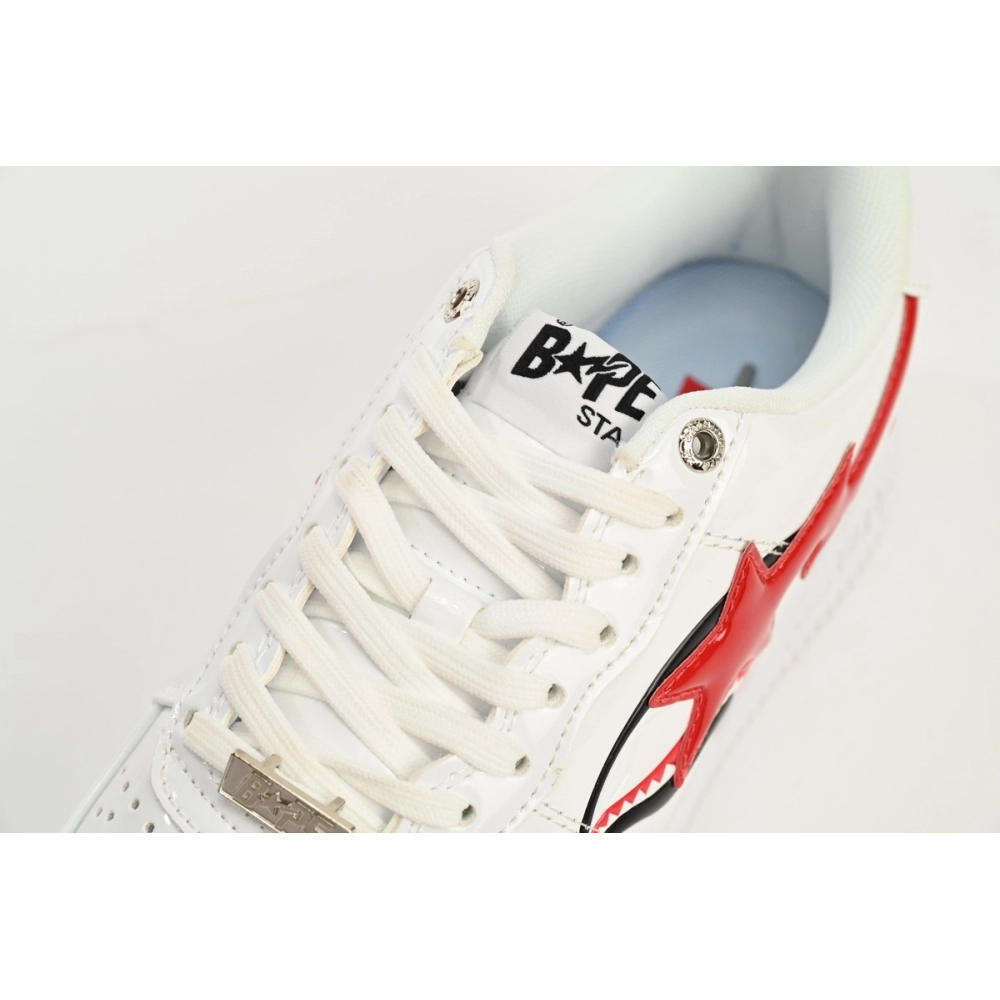 A Bathing Ape Bape Sta Low Shark White 1H30191012WHT