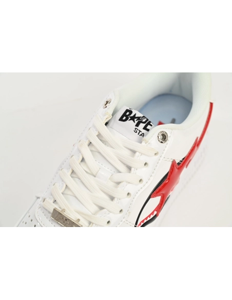 A Bathing Ape Bape Sta Low Shark White 1H30191012WHT