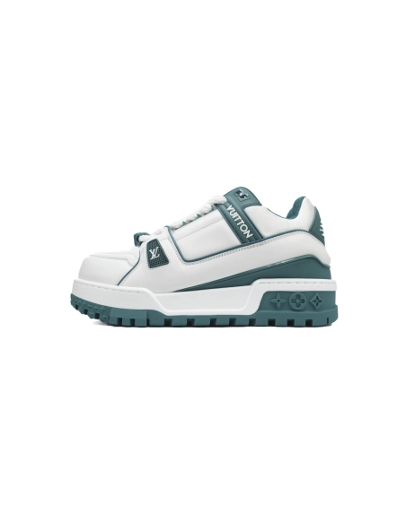 Louis Vuitton Trainer Maxi Sneaker White Green