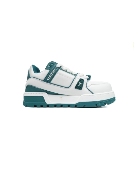 Louis Vuitton Trainer Maxi Sneaker White Green