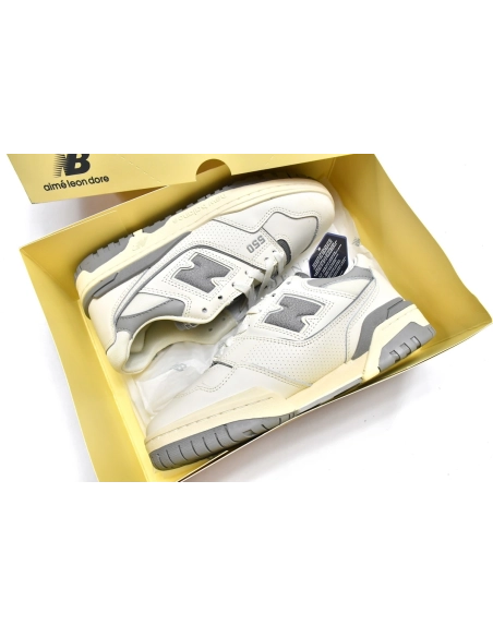 New Balance 550 Aime Leon Dore White Grey BB550ALE