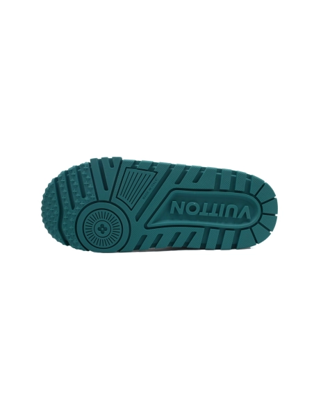 Louis Vuitton Trainer Maxi Sneaker White Green