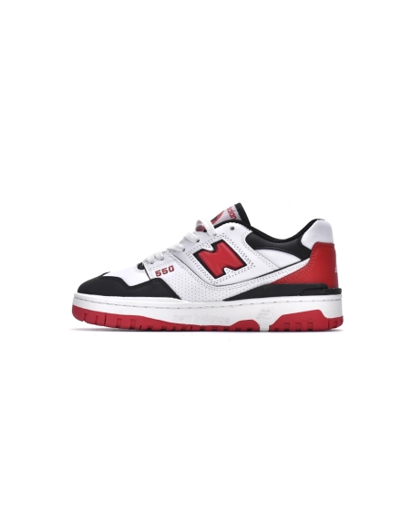 New Balance 550 White Red Black BB550HR1