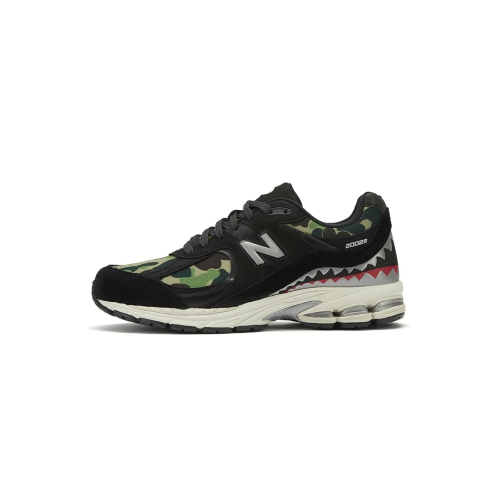 New Balance 2002R Bape Green Camo M2002RBF