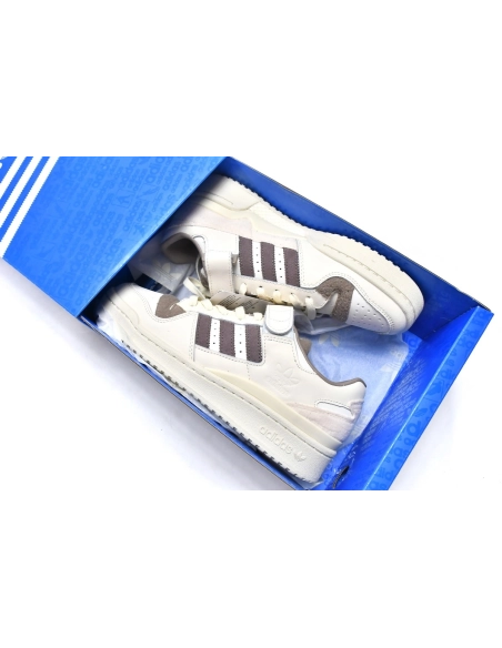 Adidas Forum 84 Low Fleece White Brown GY4126