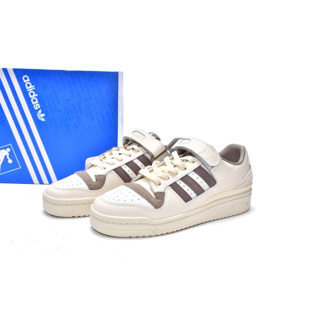 Adidas Forum 84 Low Fleece White Brown GY4126