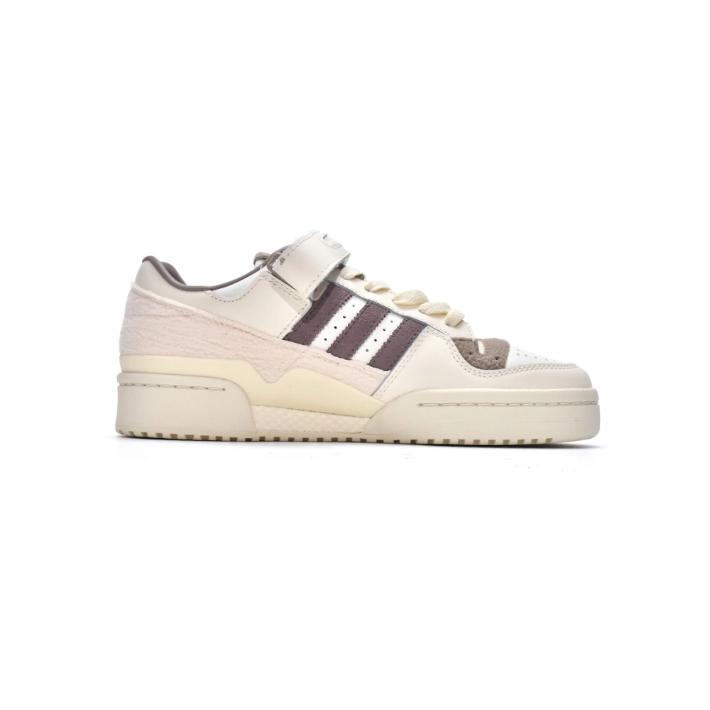 Adidas Forum 84 Low Fleece White Brown GY4126