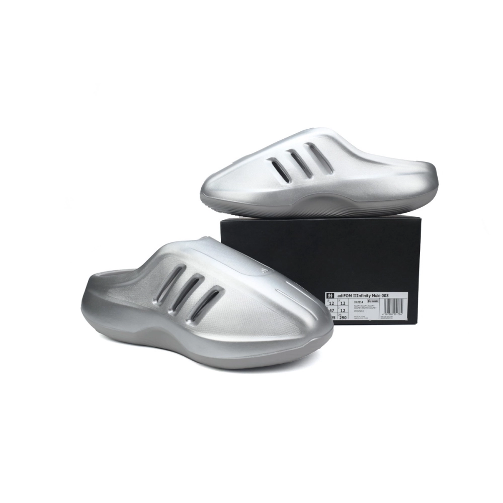 adidas adiFOM IIInfinity Mule Metallic Silver IH2814