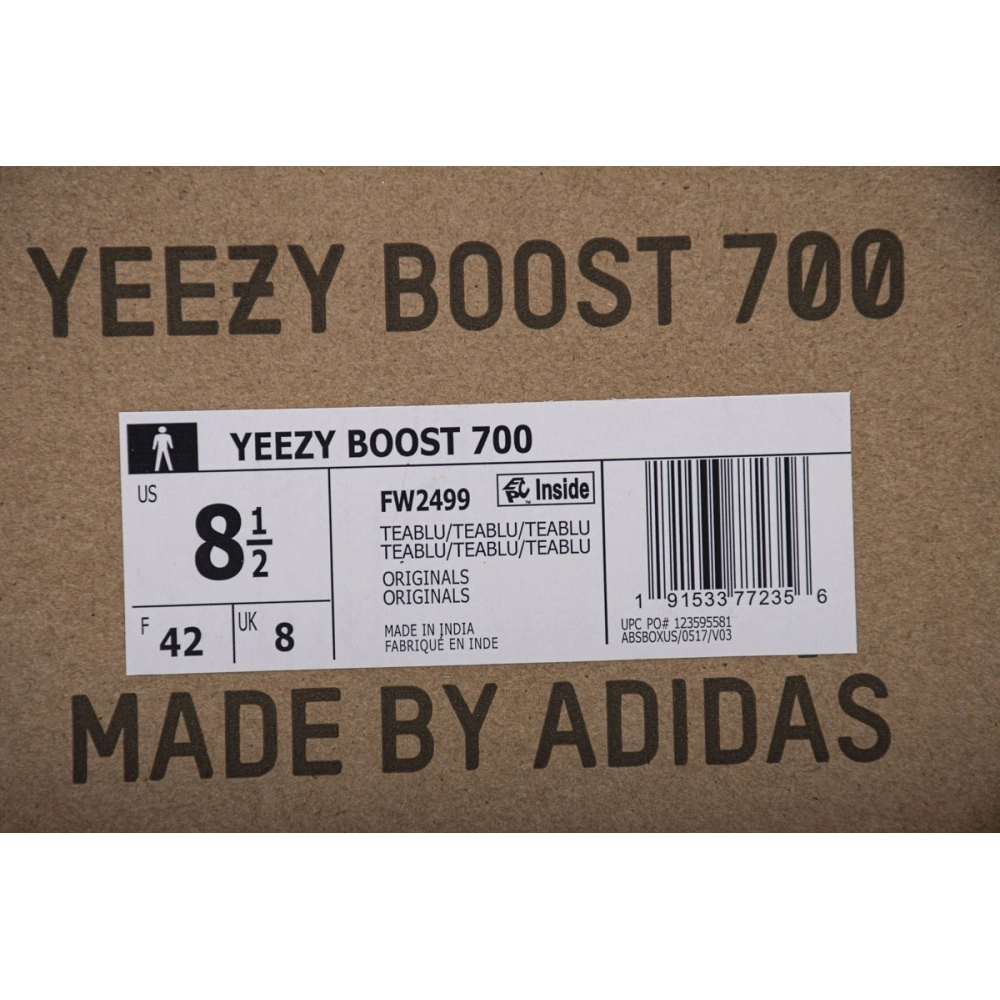 Adidas Yeezy Boost 700 Teal Blue FW2499
