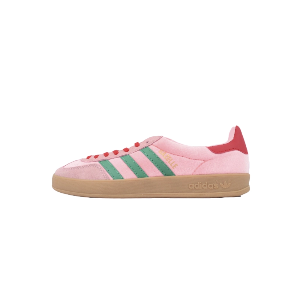 Adidas Gazelle Indoor Glow Pink Court Green JI2713