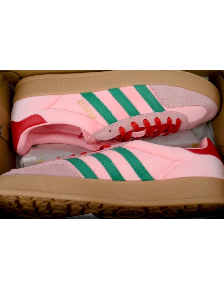 Adidas Gazelle Indoor Glow Pink Court Green JI2713