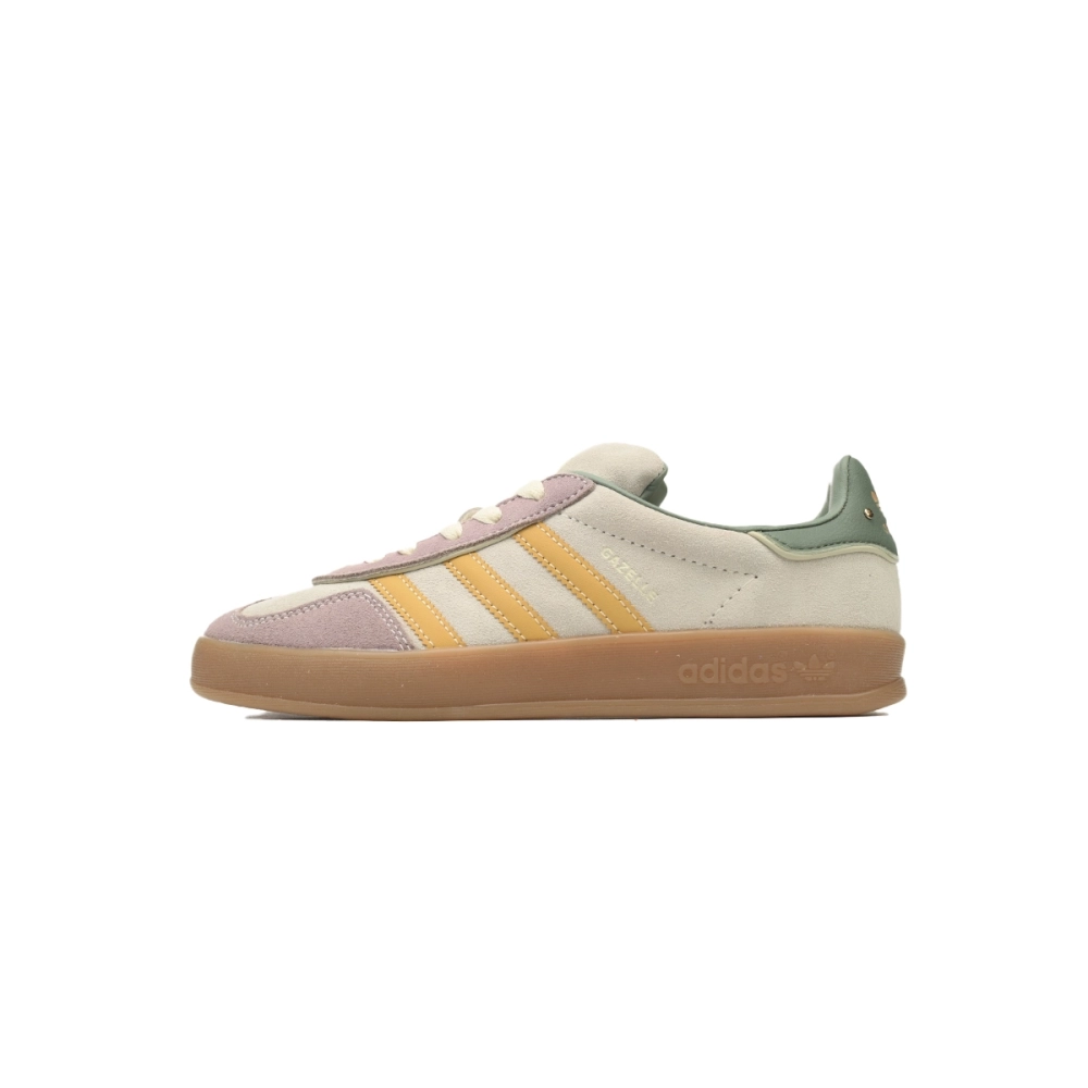 Adidas Gazelle Indoor Off White Preloved Yellow ID1007