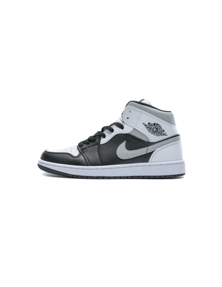Air Jordan 1 Mid White Shadow 554724-073