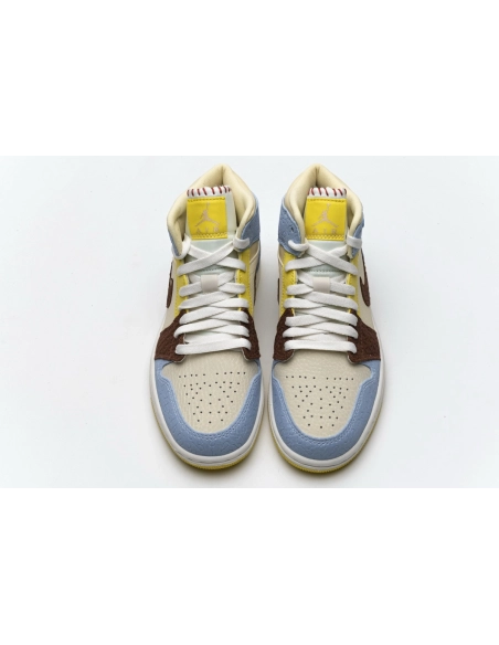 Air Jordan 1 Mid SE Fearless Maison Chateau Rouge CU2803-200