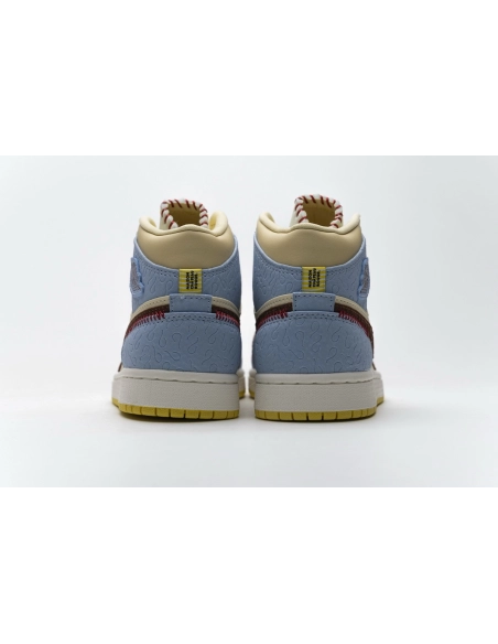 Air Jordan 1 Mid SE Fearless Maison Chateau Rouge CU2803-200