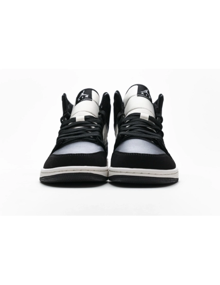 Air Jordan 1 Mid Satin Grey Toe 852542-011