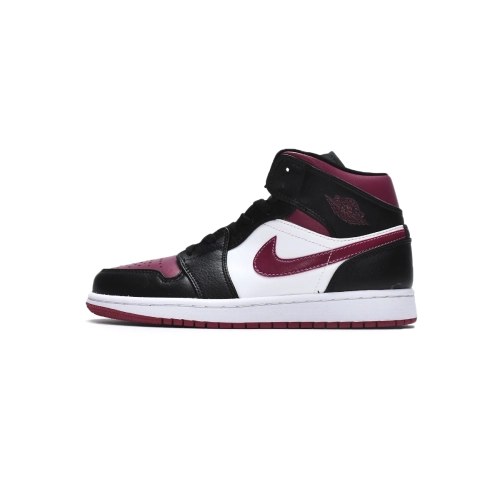 Air Jordan 1 Mid Bred Toe 554724-066