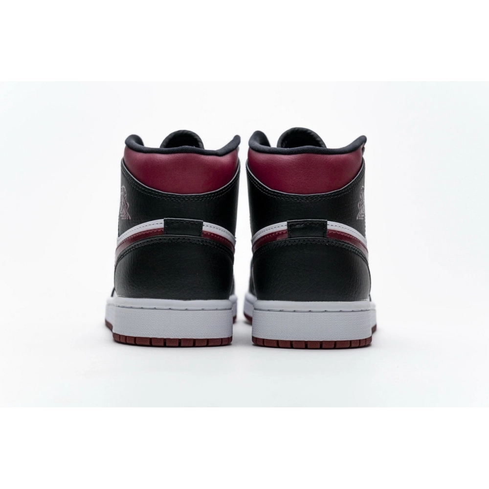 Air Jordan 1 Mid Bred Toe 554724-066
