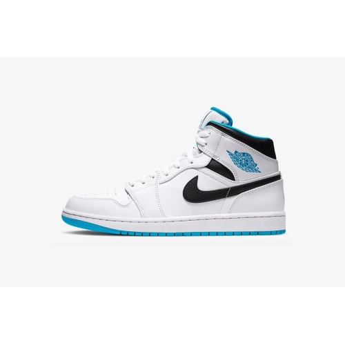 Air Jordan 1 Mid Laser Blue 554724-141